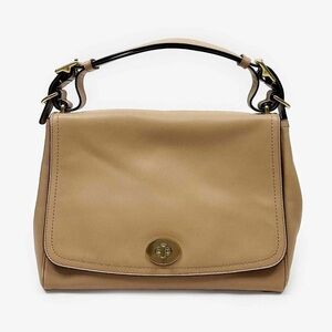 Coach “Romy” style Glove Tanned Leather Purse